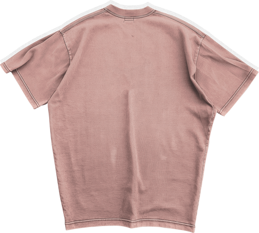 Flawed Stars Signature Oversized T-shirt Pink