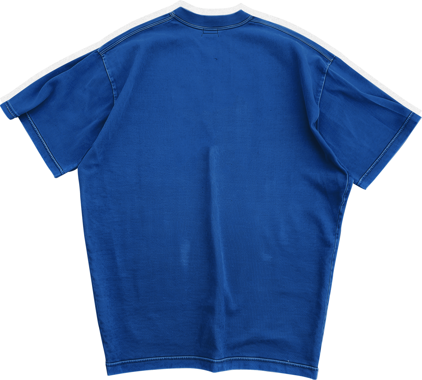 Flawed Stars Logo Oversized T-shirt Blue