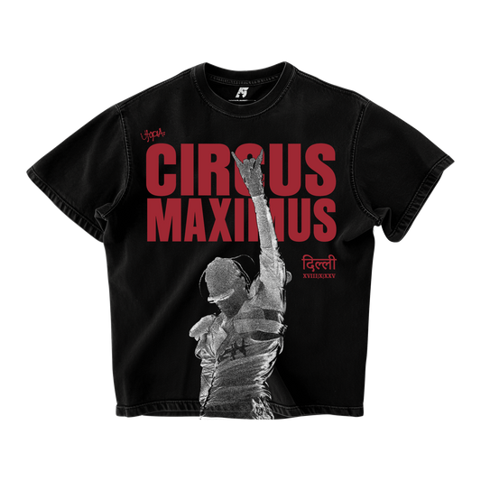 Travis Scott Circus Maximus'25 Oversized T-Shirt [DELHI]